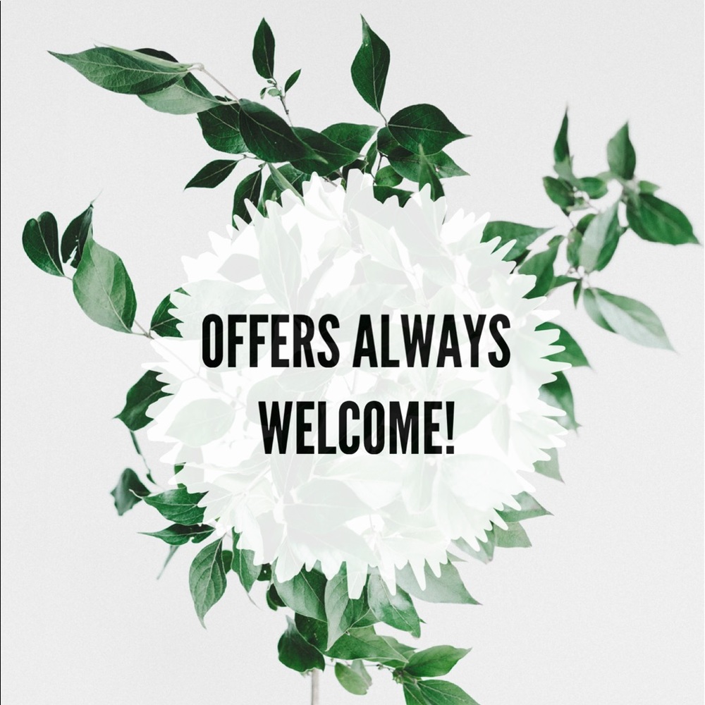 All Reasonable Offers Welcomed 😊